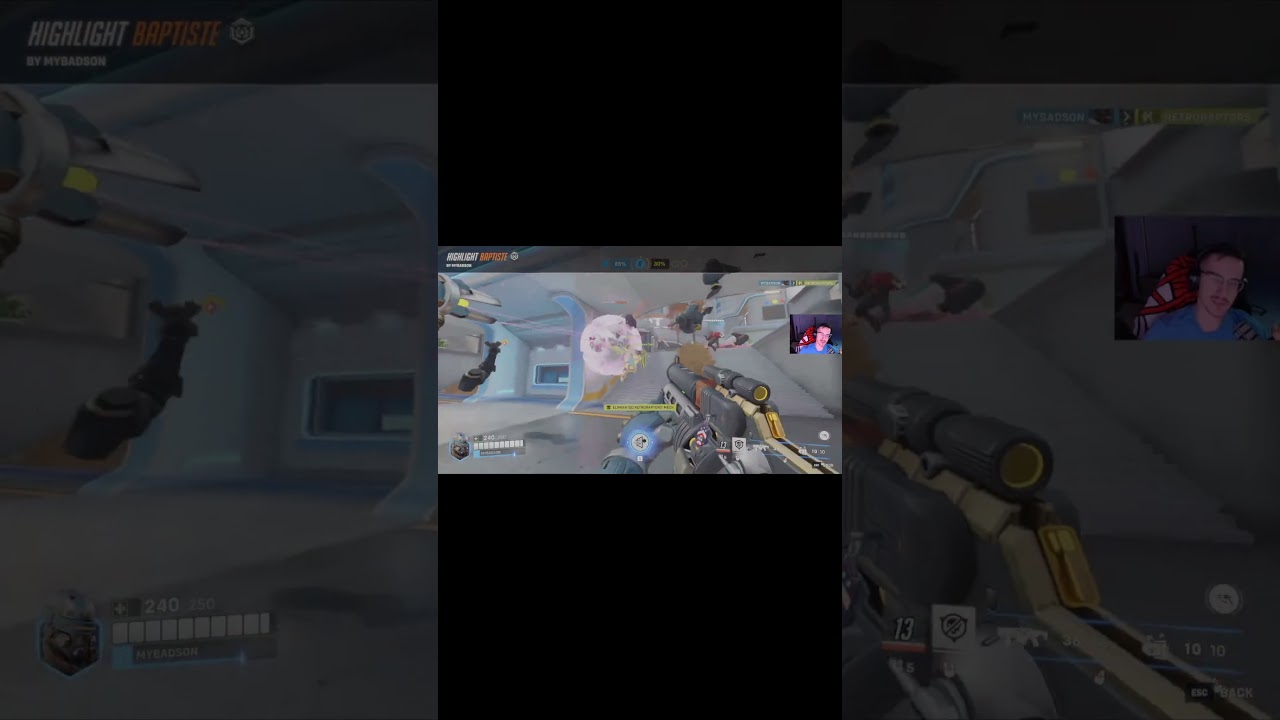 Baptiste gets the kills!! 