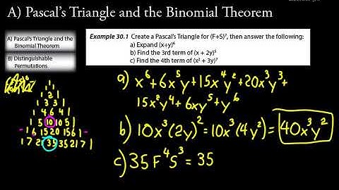Shormann Math Precalculus, Lecture 30