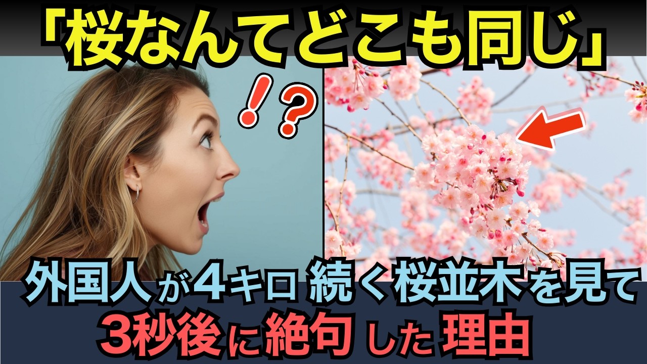 【海外の反応】「桜なんてどこも同じ」NZ博士が850本の河津桜を見た3秒後に絶句...