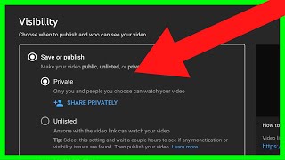 How to Upload a Private YouTube Video screenshot 5