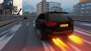 748HP Jeep Grand Cherokee SRT - Assetto Corsa - Thrustmaster T300 RS screenshot 3