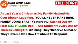 At Last Year s Christmas My Family Mocked Me Over Dinner Laughing - Best Reddit Stories