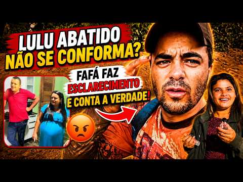ACABOU? O motivo real do Lulu estar assim e o recado da Fafá. ELA NÃO QUER MAIS!