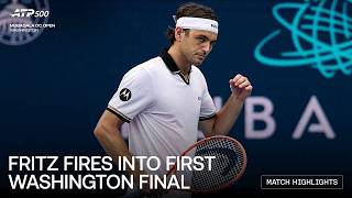 Brandon Nakashima vs Taylor Fritz Highlights | Washington 2026 Semi-finals