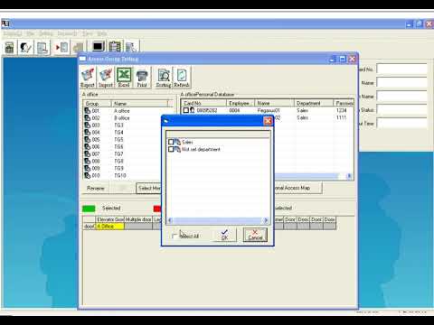 Pegasus Elevator Control Software(PST-ADV-E-ELE) - Select number and upload level data