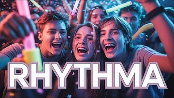 RHYTHMA – GLOWSTREAM – (Official Techno EDM Music Video 2025) | AI Cinematic