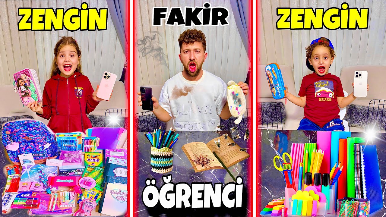 ZENGİN ÖĞRENCİ Mİ FAKİR ÖĞRENCİ Mİ !! KUZEY ELİF NAPCAK ??