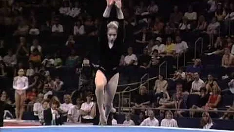 Vanessa Atler - Floor Exercise - 1998 U.S. Gymnast...
