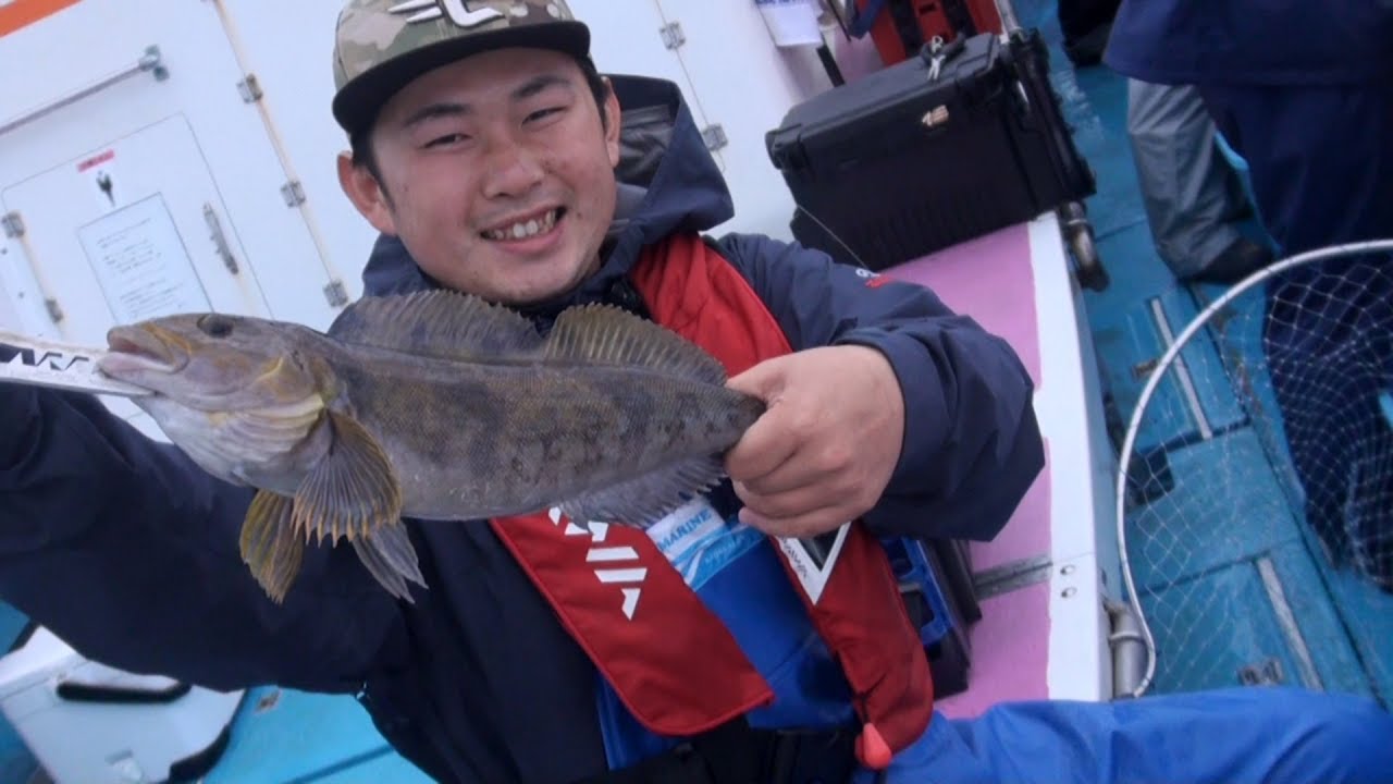 アンフィニーで行く貴重な深場のアイナメ！