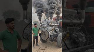 World's Biggest Truck Engine Start Up! 😲🔥 #TruckEngine #DieselEngine #MonsterEngine #TruckPower #jcb