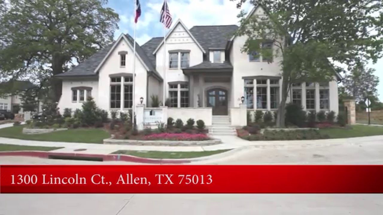 Southgate Homes DFW Allen Tx Home YouTube