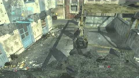 On top of Wood House on Bakaara-MW3