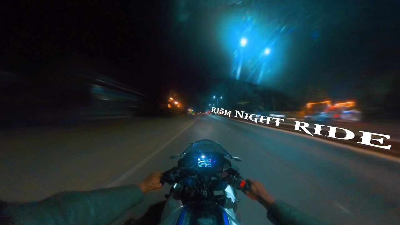 Yamaha R15M Night Ride 🌙 | Empty Roads, Pure Focus | POV Riding Experience