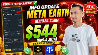 📢 INFO UPDATE APLIKASI PENGHASIL UANG 2026 GRATIS DARI META EARTH PER 1 MEC TOKEN SENILAI $9