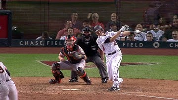 SF@ARI: Ahmed lines RBI double to left, Drury scores