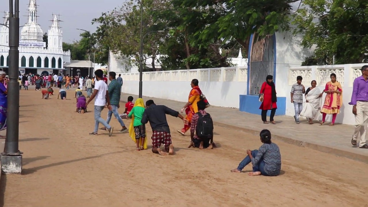 Velankanni Trip knee walking YouTube