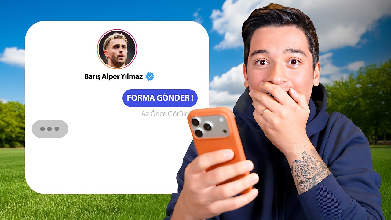 100 FUTBOLCUDAN FORMA İSTEDİM! (Gönderdi 😱)