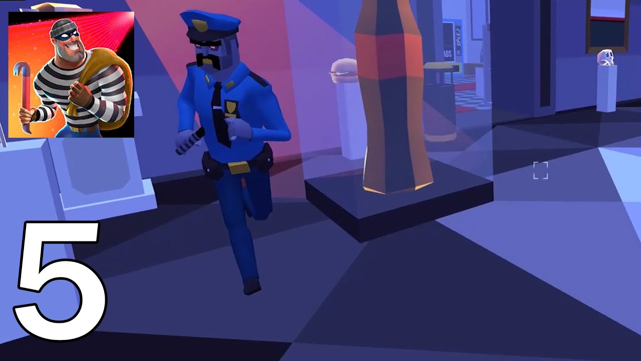 Robbery Madness 2: Stealth Thief #5 - Museum Normal Mode - All Secrets