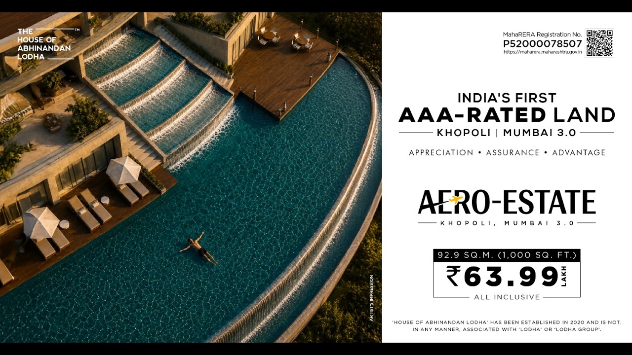 Aero Estate Khopoli NA villa plots video — Mumbai 3.0 by House of Abhinandan Lodha