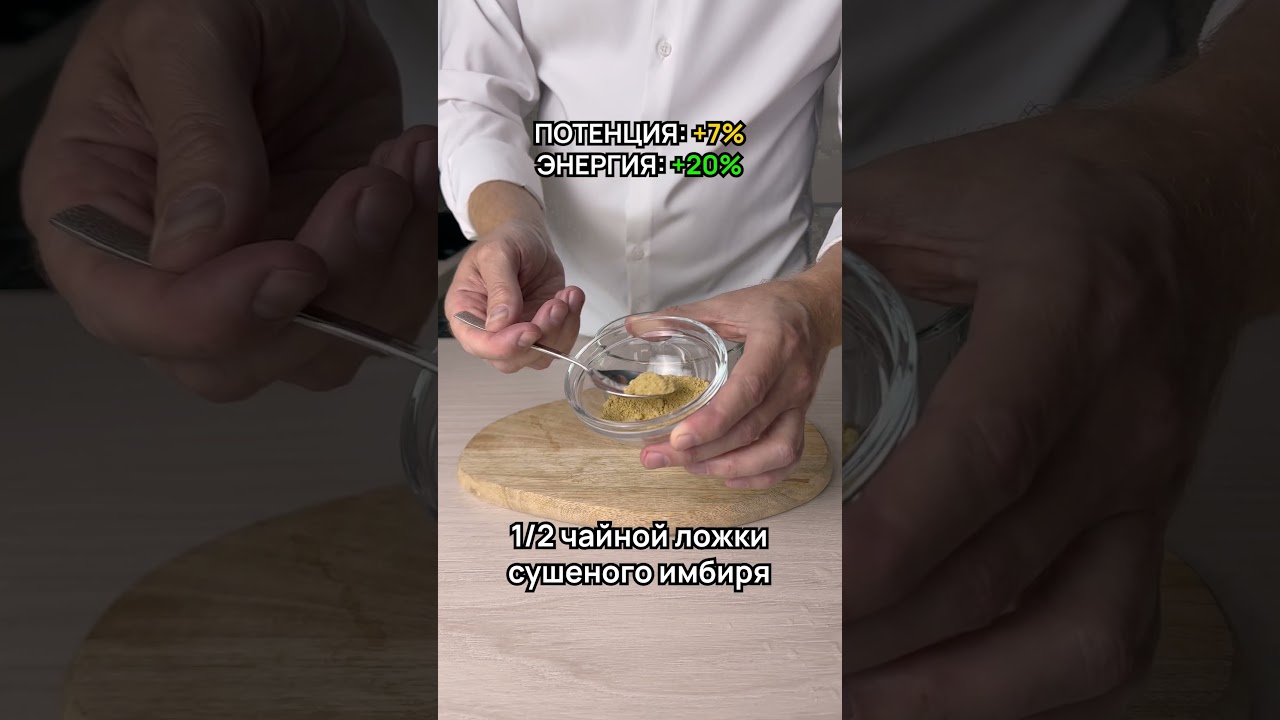 Коктейль для мужчины для повышения потенции, либидо и профилактике импотенции. Рецепт.