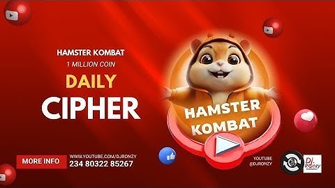 30 August Hamster Kombat Daily Cipher Code Today