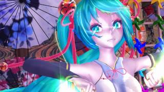 【MMD】 極楽浄土/Gokuraku jodo﻿ 【TDA Miku Blooming Flower】 HD 720p