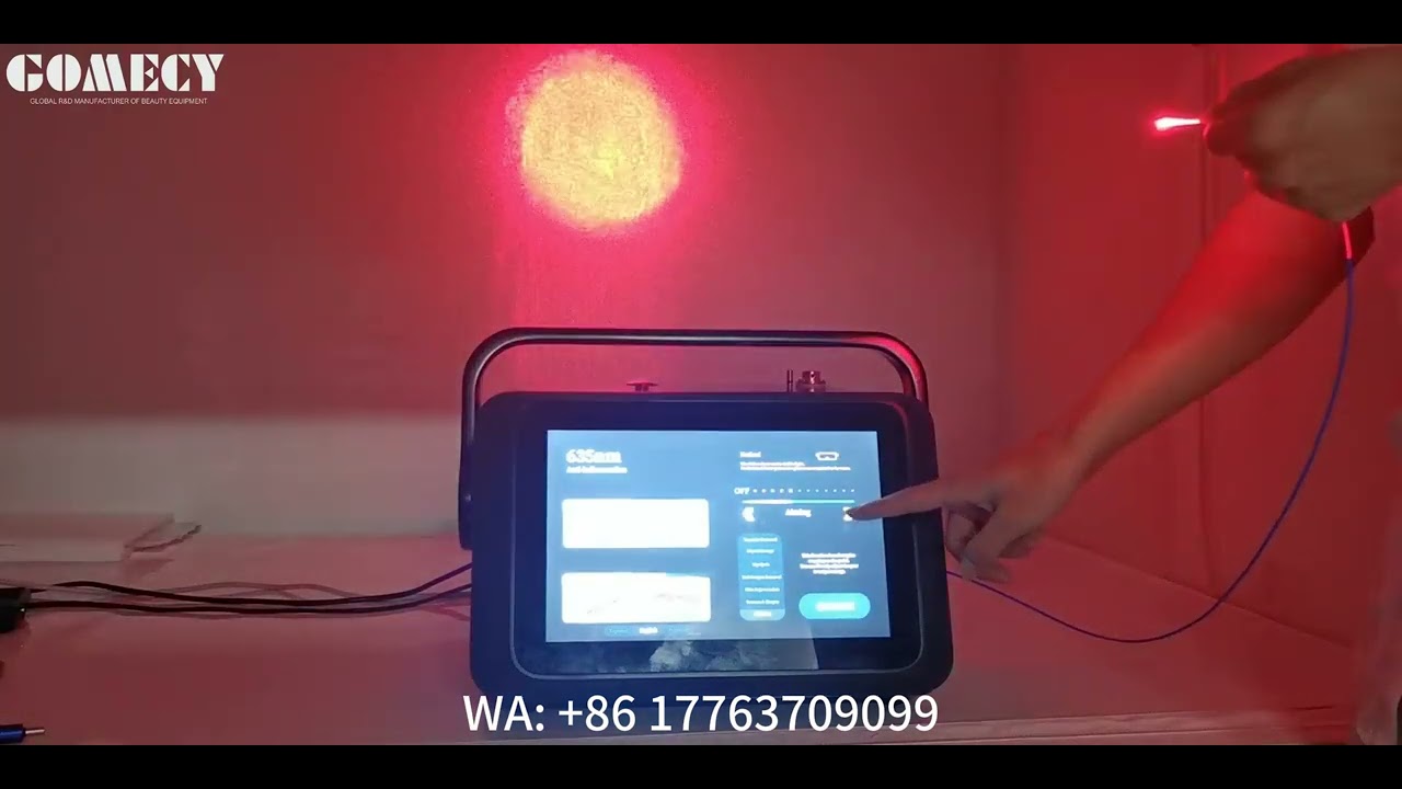 Triple Wavelength Diode Laser | 980+1470+635nm Professional Aesthetic Solution by GOMECY