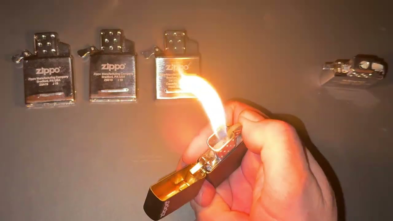 Zippo Replacement Inserts - YouTube