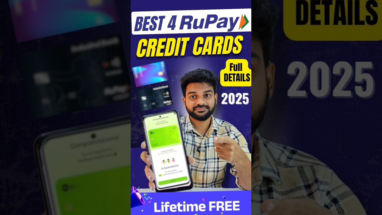 Best rupay credit cards telugu 2025 | top 5 best rupay credit cards in 2025 | best credit cards 2025