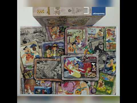 Ravensburger. The Flinstones. WB Shield. 2022. 1000 pieces. No. 169245.
