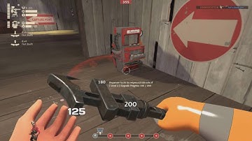 TF2 Glitch:Invisible dispencer screen.