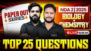 NDA 2 2025 Biology Important Question | PAPER OUT SERIES | NDA 2 2025 Chemistry Important Question screenshot 4