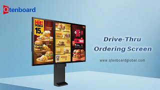 Ultra-Bright Outdoor Drive-Thru Screens: IP66 Rated &amp; 4000 Nits