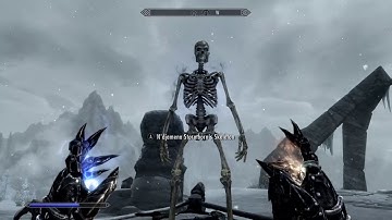 Messing Around in Skyrim