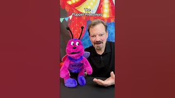 Puppet of the Day - BZ Bee puppet made by Abingdon Press - The Puppet Hideaway with Eric Thomsen