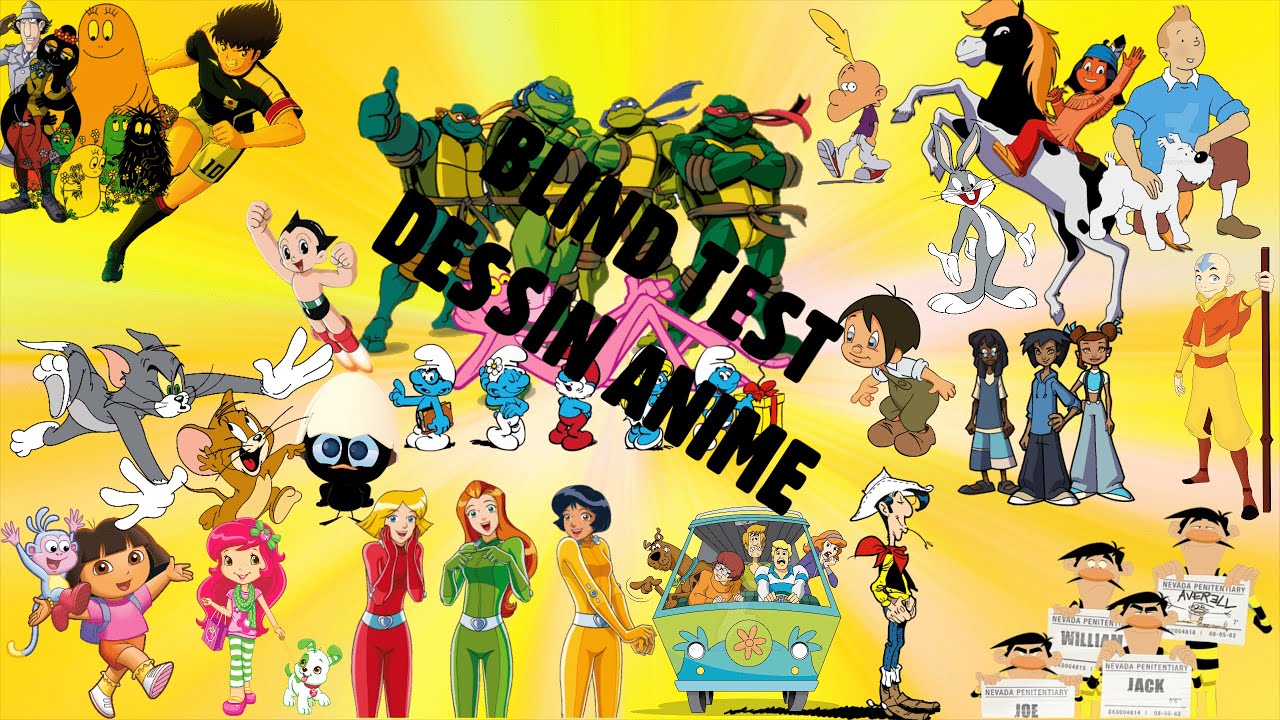 Blind Test Dessin Animé ( 50 Extraits )