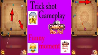 Carrom pool tough trick shot gameplay #GamingLite#carrompoolgameplay#Breaktofinish#carromgameplay screenshot 5