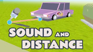 Simply tutorial how to change volume depends on distance. GDevelop 5