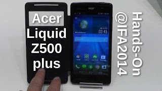 Acer Liquid Z500 Plus Hands-On auf der IFA2014 - www.technoviel.de