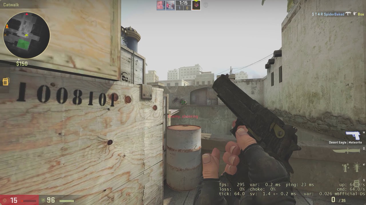 Insane CS:GO Flashbanged Shot - YouTube