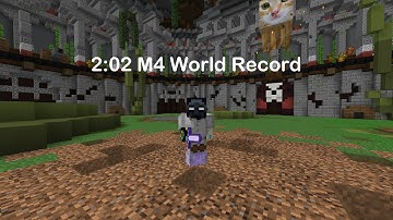 2:02 M4 World Record (current) | Hypixel Skyblock | 14082