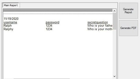 VB.NET - Generate PDF using Crystal Report