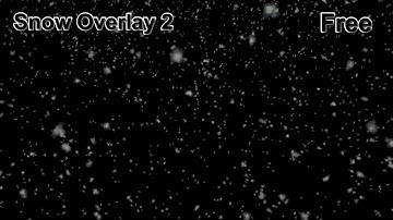 Falling Snow Overlay / Make it Snow in Two Minutes, Snow Effect for Instagram Facebook Reels UHD (2)