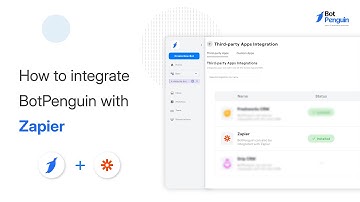 How to integrate BotPenguin Chatbot with Zapier? | BotPenguin Integrations