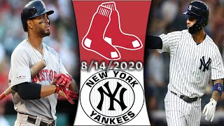 Boston Red Sox vs New York Yankees - MLB Highlights 8/14/2020