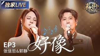 【独家LIVE】张信哲\u0026郭静《好像》 #有歌2 EP3 20260116