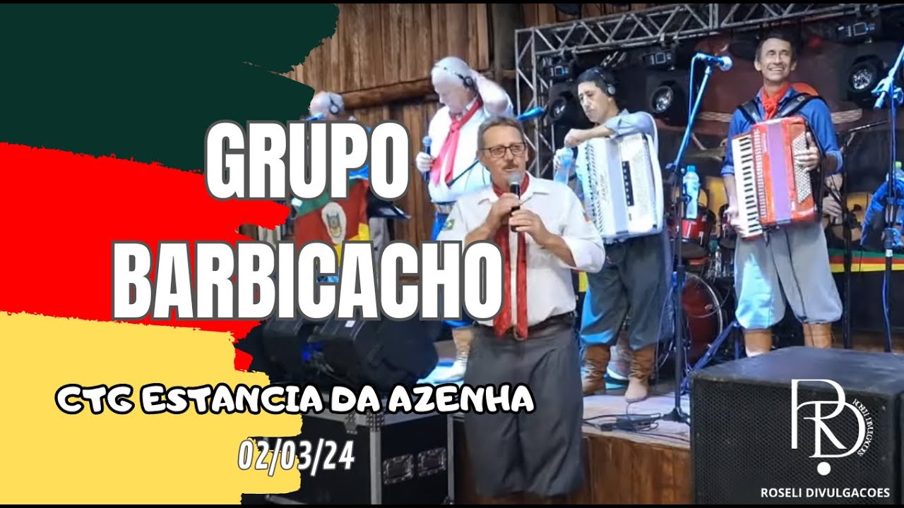 LANÇAMENTO TERCEIRO CD DO GRUPO BARBICACHO - ctg estância da azenha /Poa