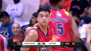 Anton Asistio Pumping Life To Rain Or Shines Offense Honda S47 Pba Commissioners Cup 2022
