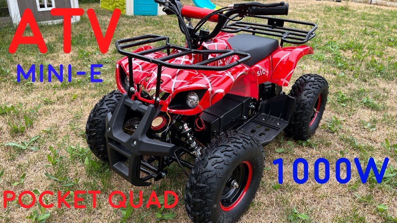 Pocket Quad - электрический детский квадроцикл мини от квадроцикла