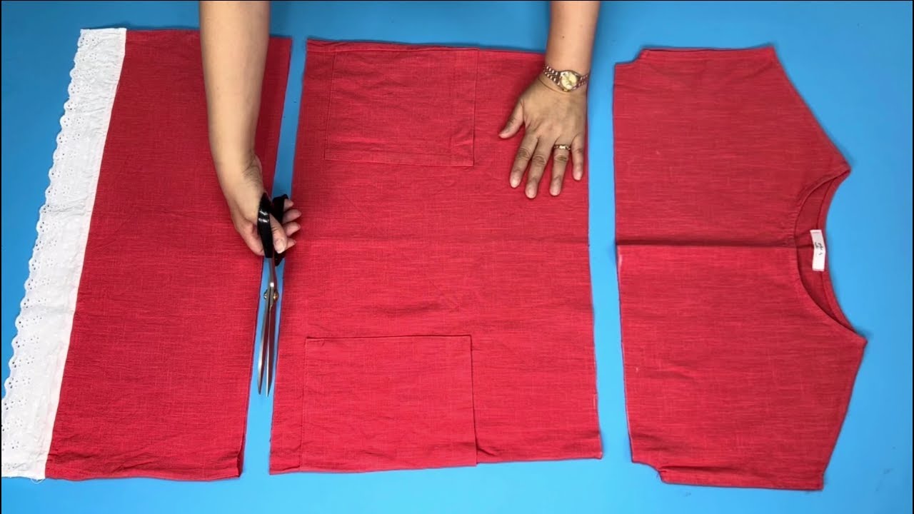 [DIY] Юбка, купленная за 5 долларов, становится единственной в своем роде вещью.